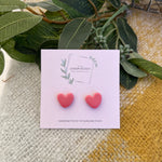 Cargar imagen en el visor de la galería, Mini Heart Studs
