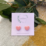 Cargar imagen en el visor de la galería, Mini Heart Studs
