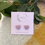 Cargar imagen en el visor de la galería, Mini Heart Studs
